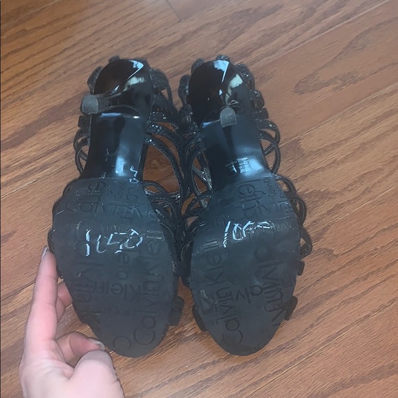 Calvin Klein stewpot heels - Picture 4 of 7